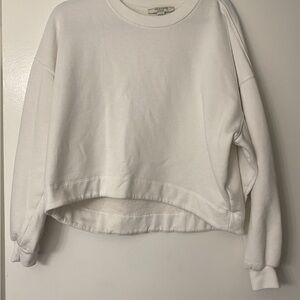 All Saints Off-White Crewneck Sweatshirt